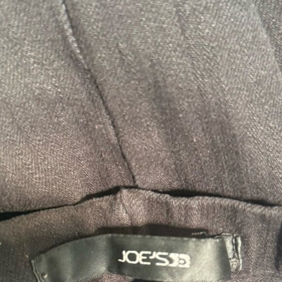 Joe's Ankle Zipper Jeans Jegging Black Cotton Stretch Skinny Pants Goth Witchy M - Picture 10 of 16